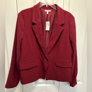 Maurices Deep Red Blazer
